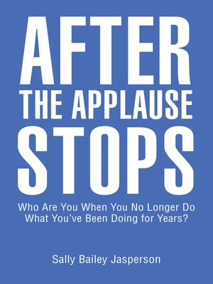 cover image of After the Applause Stops